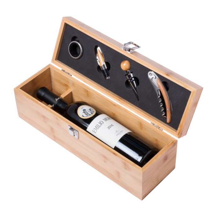 Wein-Set Bambus