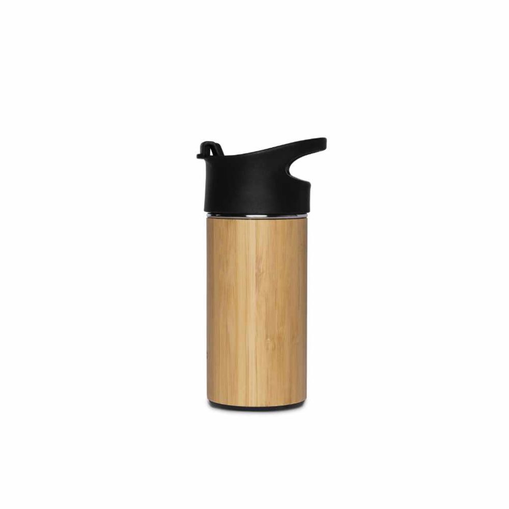 Thermosflasche Bambus klein