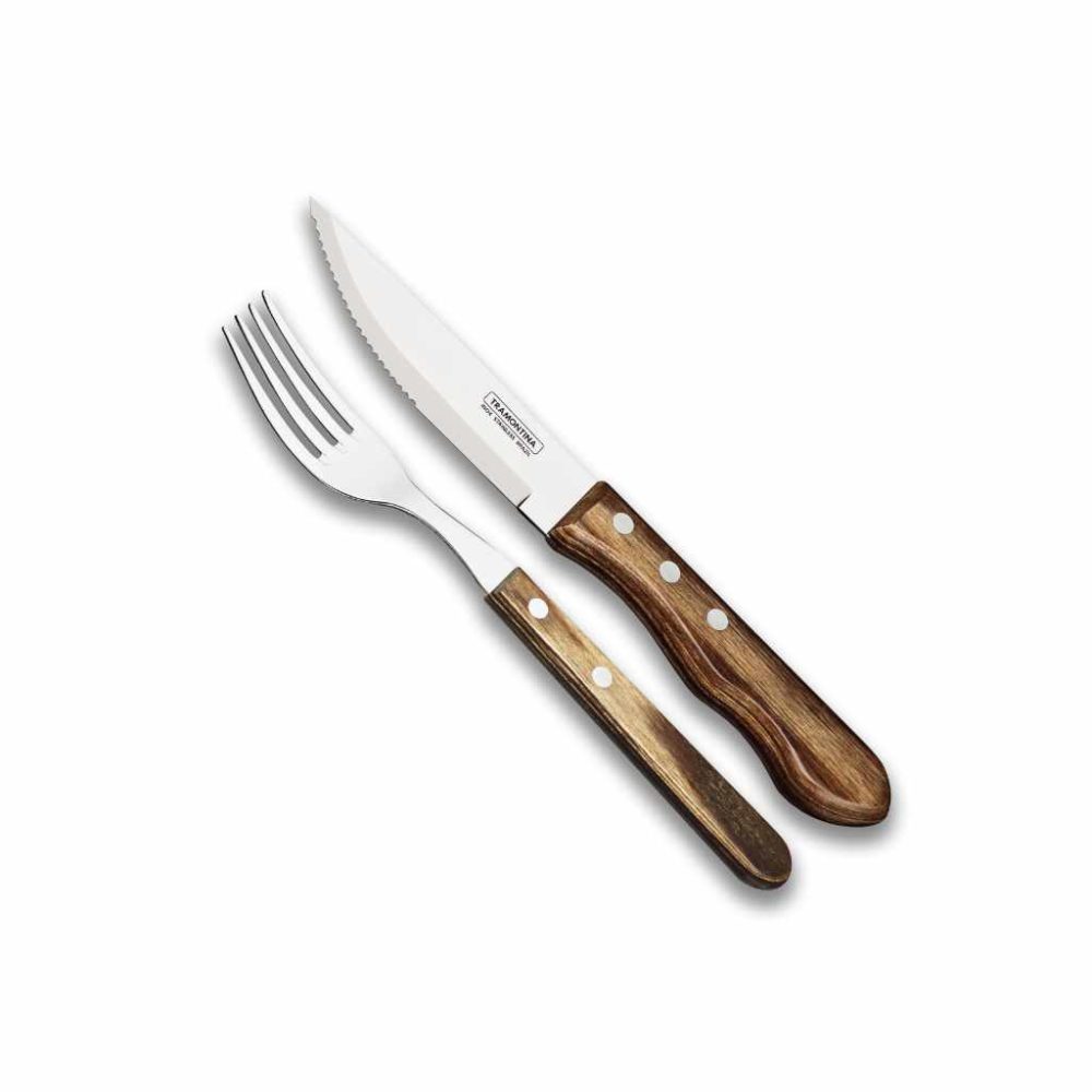 BBQ-Set Nature Wood Besteck