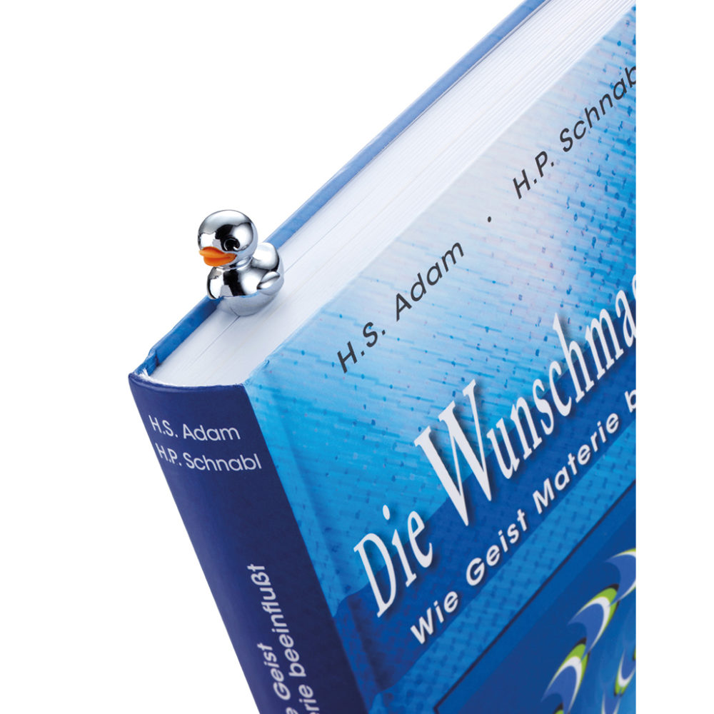 Lesezeichen Anwendung in geschlossenem Buch
