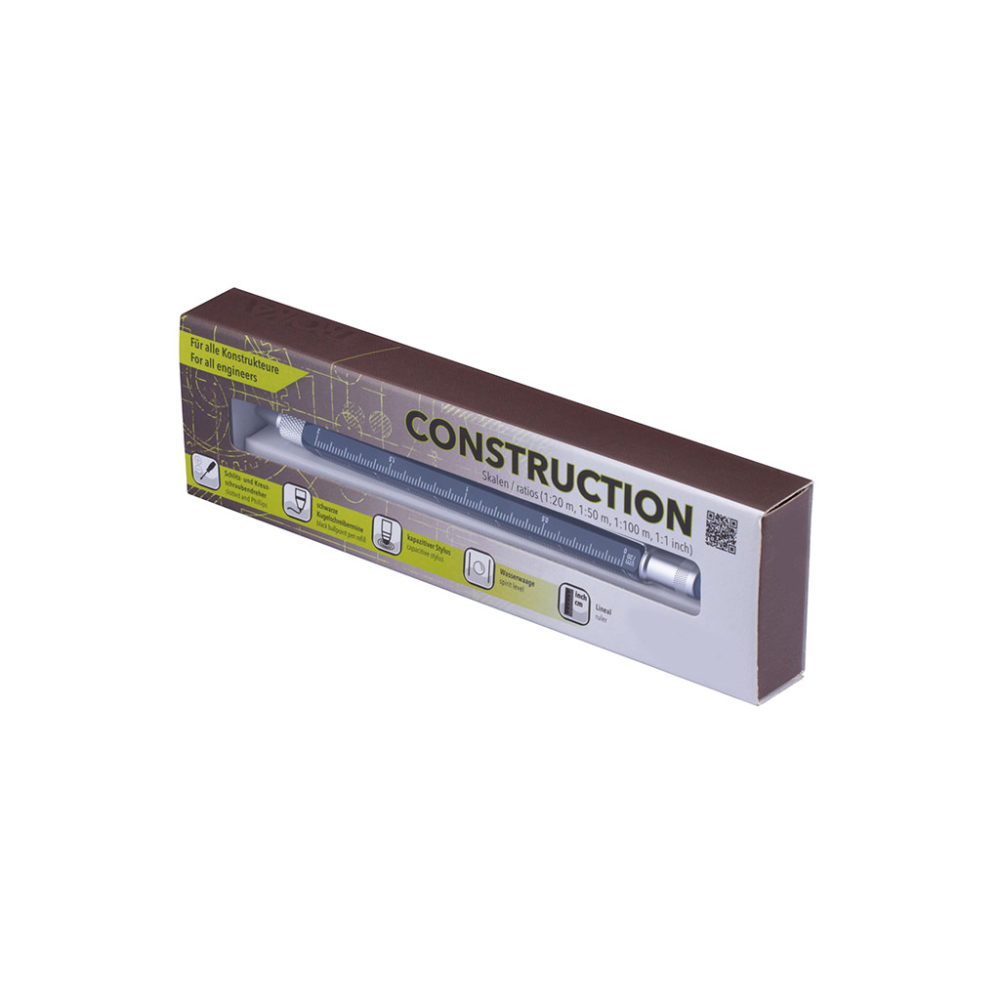 Kugelschreiber CONSTRUCTION Verpackung