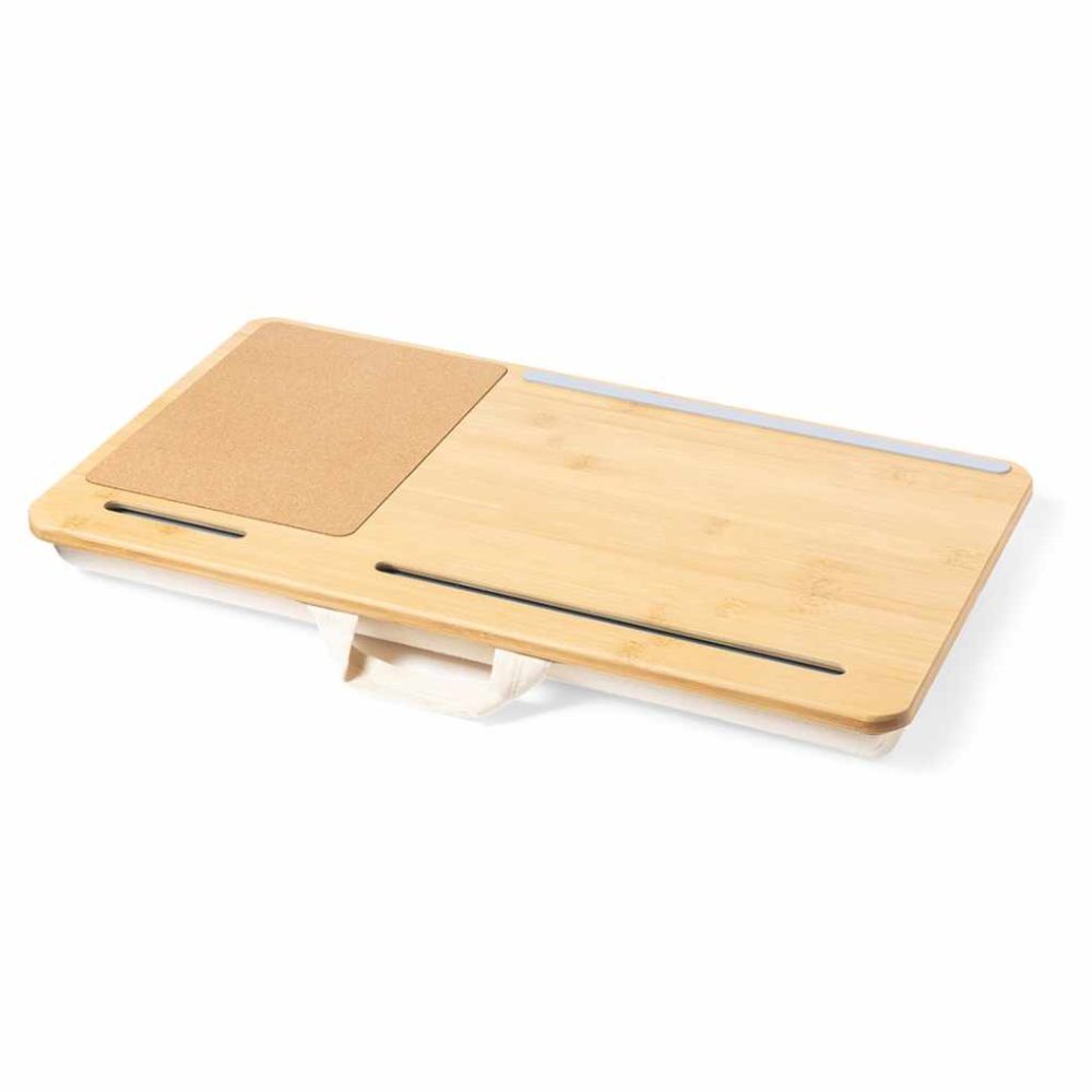 Mobiler Arbeitsplatz Bamboo Ansicht von oben