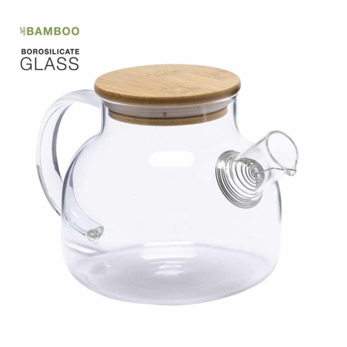 Teekanne aus Borosilikatglas