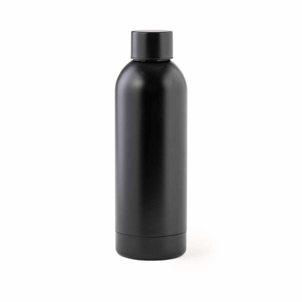 Trinkflasche Steel in Schwarz