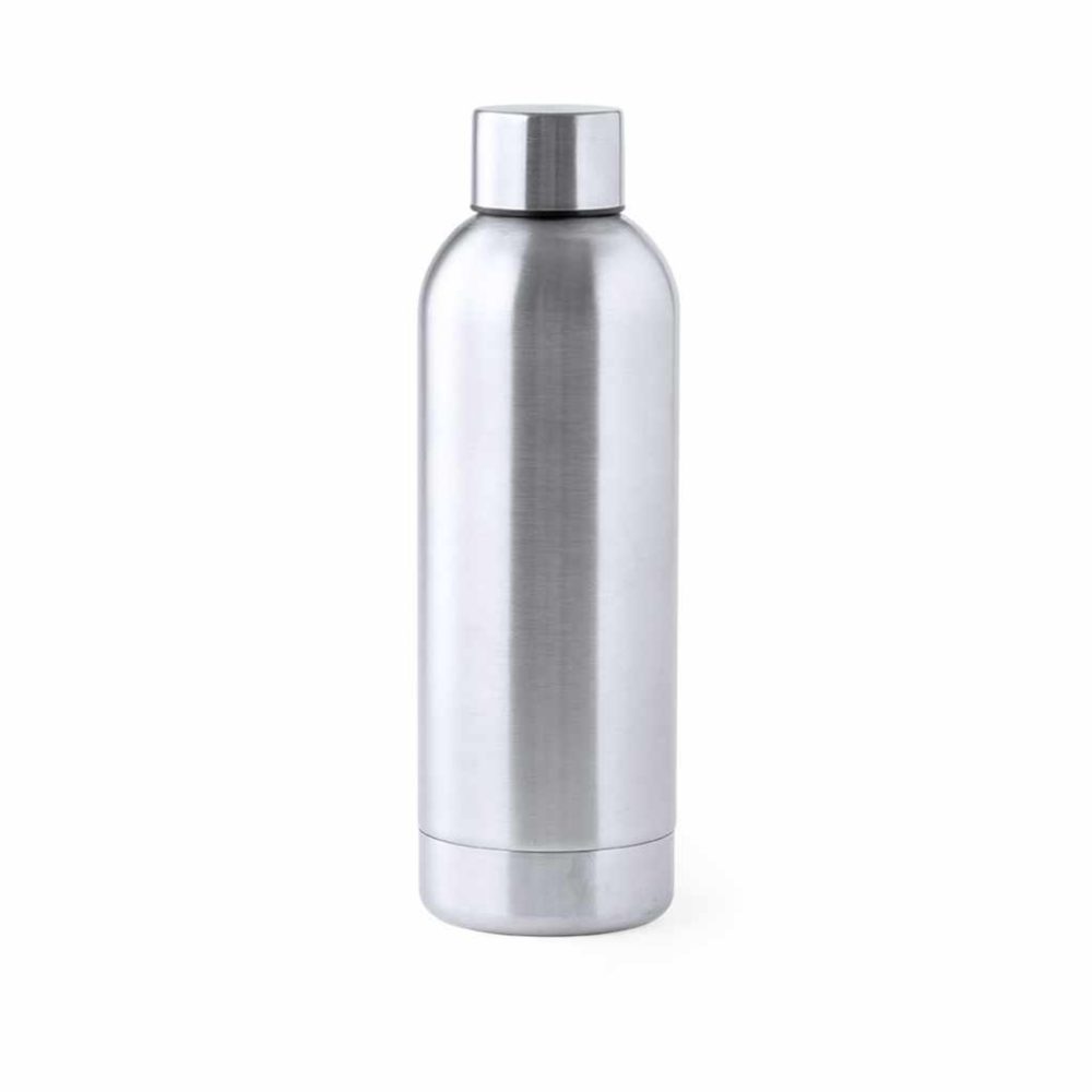 Trinkflasche Steel in gebürstetem Edelstahl
