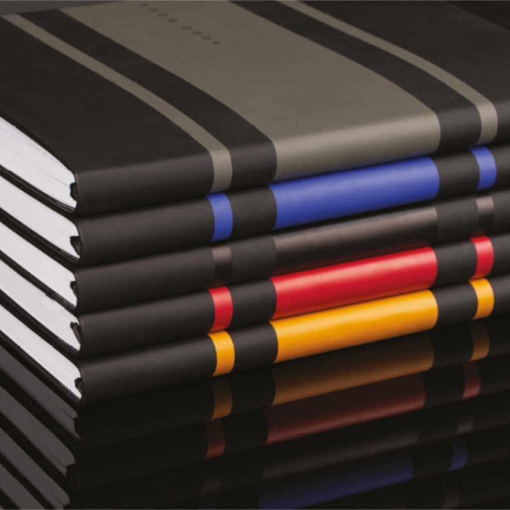 HUGO BOSS Notizbuch Essential Gear Buchrücken