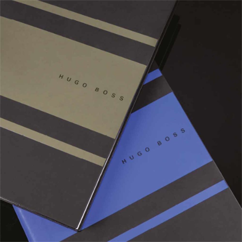 HUGO BOSS Notizbuch Essential Gear Detail