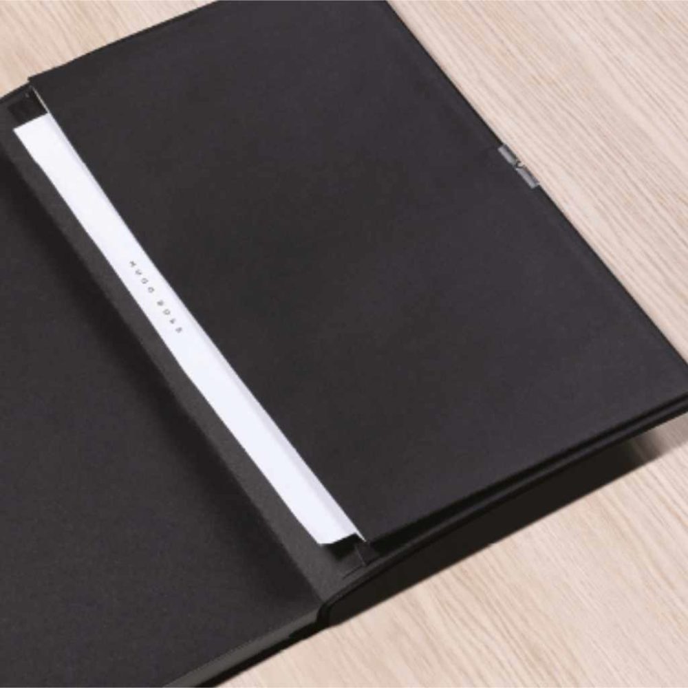 Hugo Boss Notizbuch Elegance Line Detail Dokumententasche