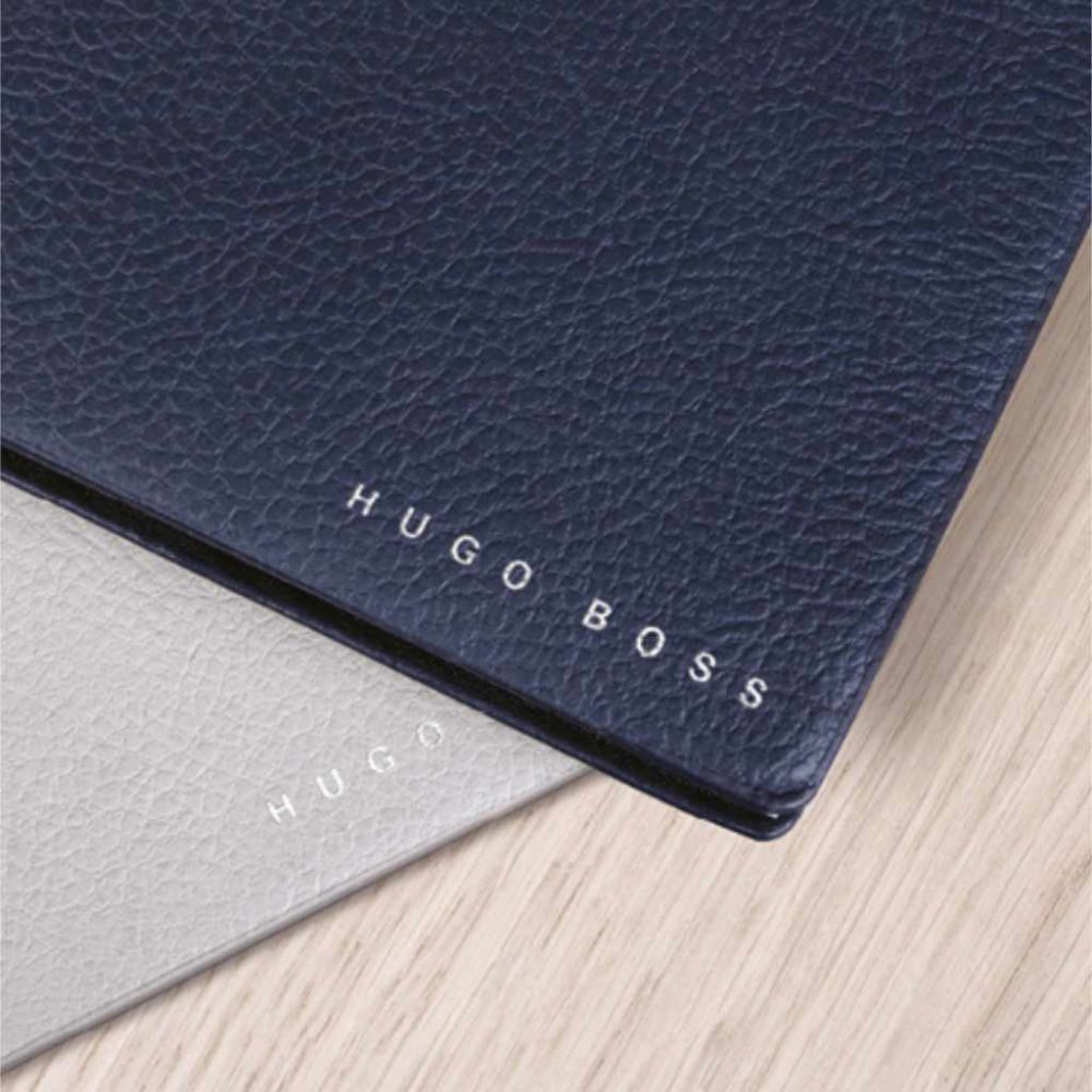 Hugo Boss Notizbuch Elegance Line Detail Signatur