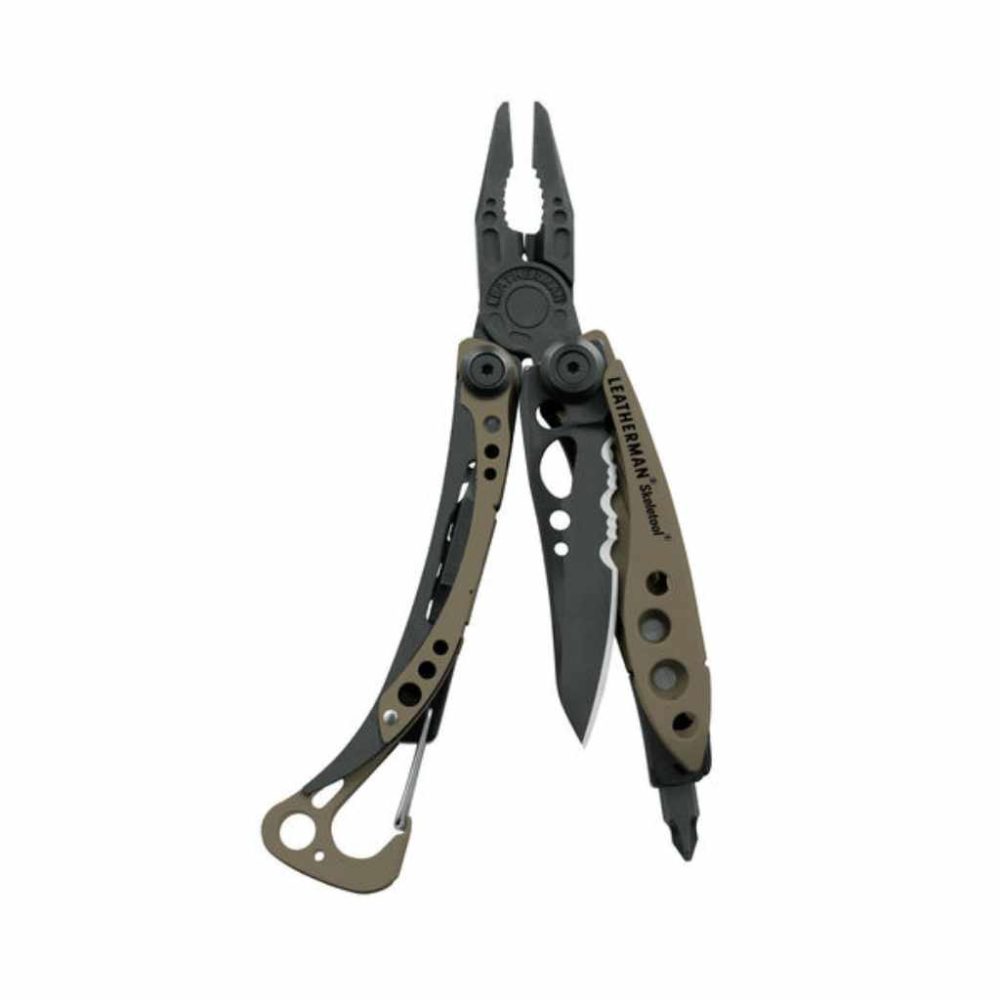 Leatherman SKELETOOL in Braun