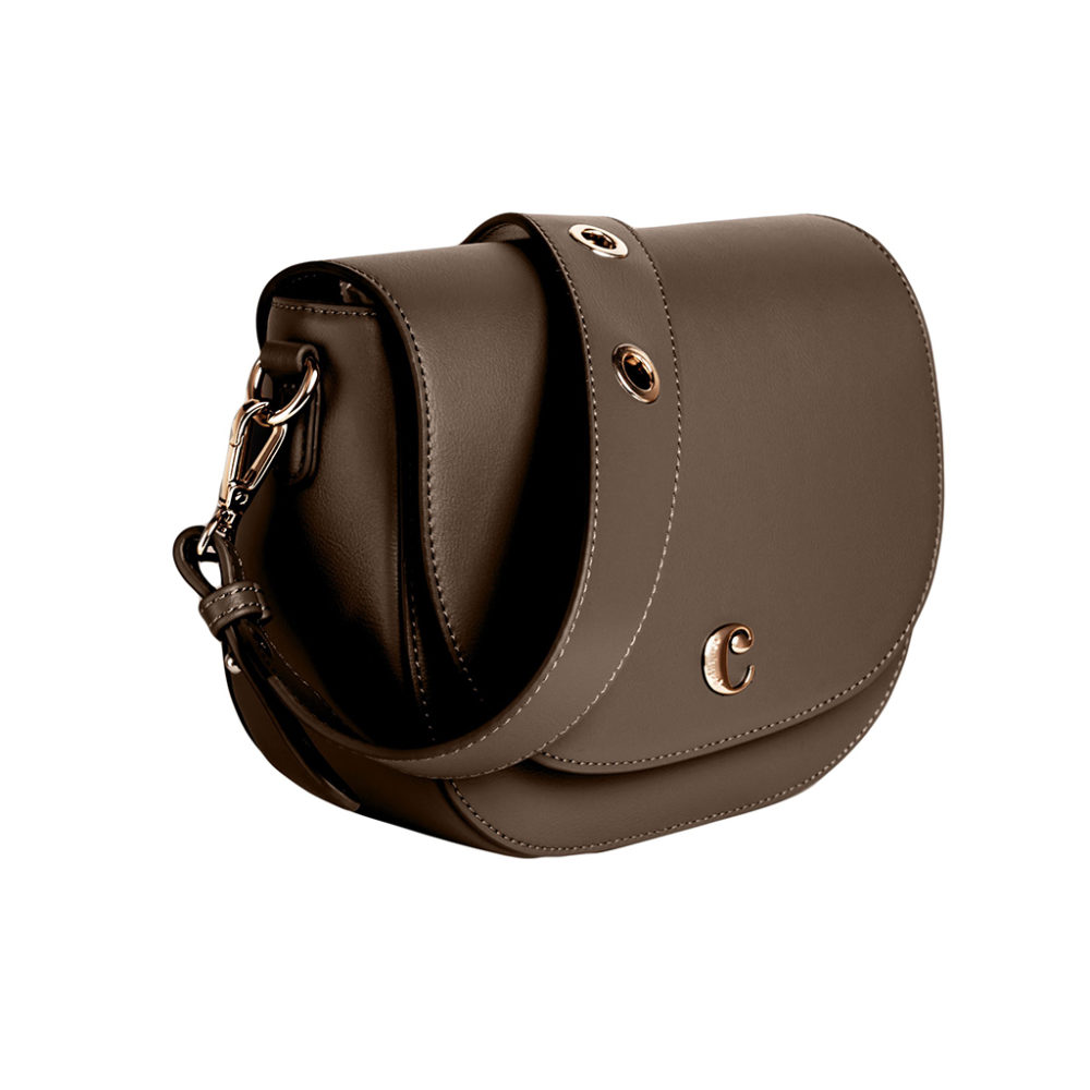 Cacharel Clutch Tasche braun